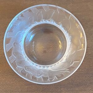 Lalique Sparrow Ring Dish